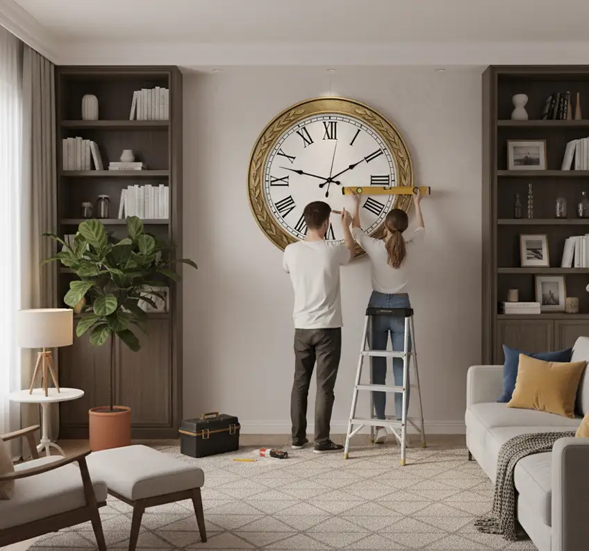 Image illustration of Wall Clock Mounting