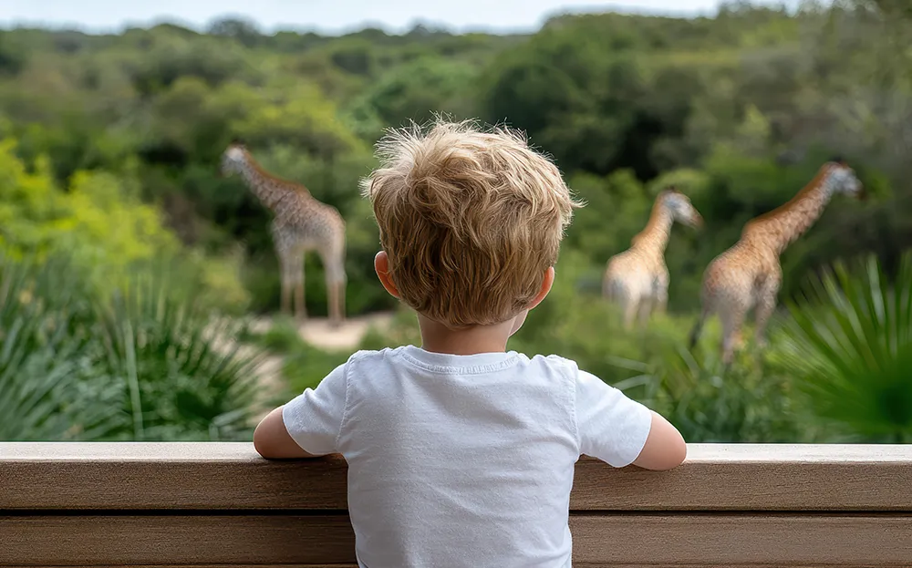 Best Outdoor Vacation Idea with toddler - Wildlife Safari Parks