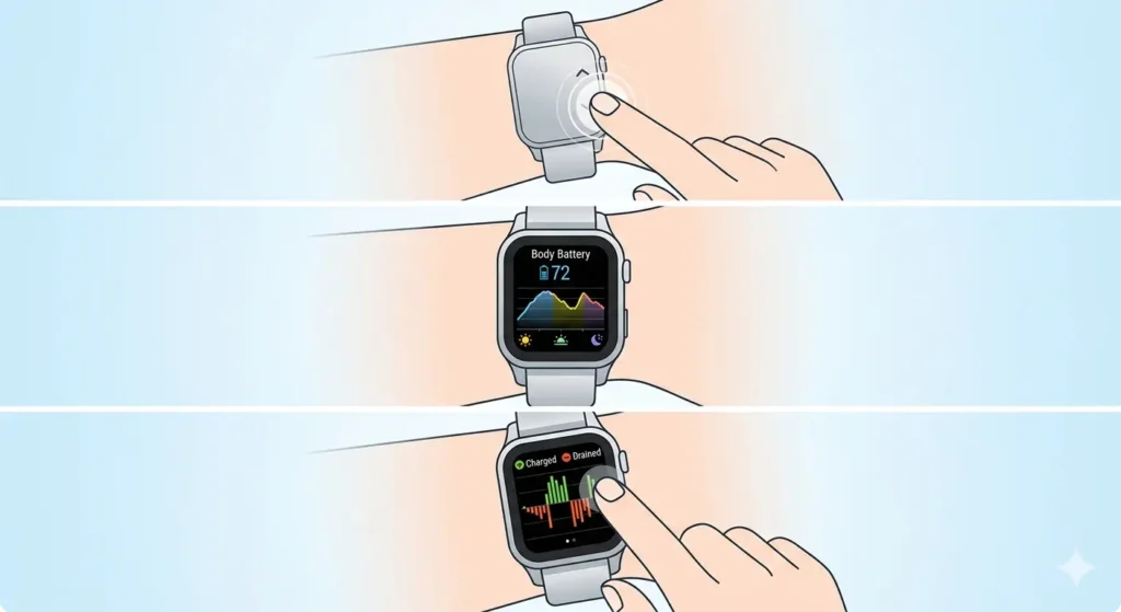 A Beginner’s Guide to Understanding Your Garmin Body Battery-On Your Garmin Watch