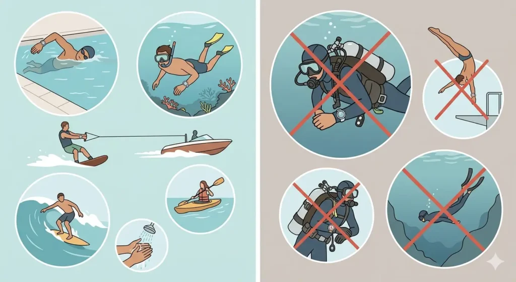 A Guide to Watch Water Resistance- What 100m Water Resistance Really Means