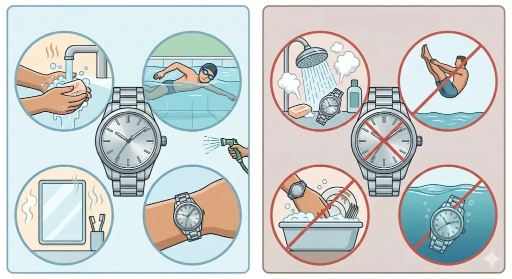 A Guide to Watch Water Resistance- What 50m Water Resistance Really Means