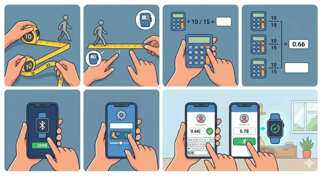 How to Calibrate Your Smartwatch for Accurate Fitness Tracking-Method 3_ Calibrate Stride Length