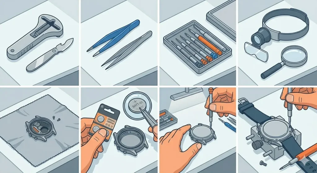 How to Change a Watch Battery- Gather the Necessary Tools