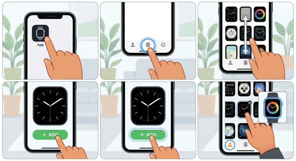 How to Change the Watch Face on an Apple Watch-How to Change Watch Face Using iPhone