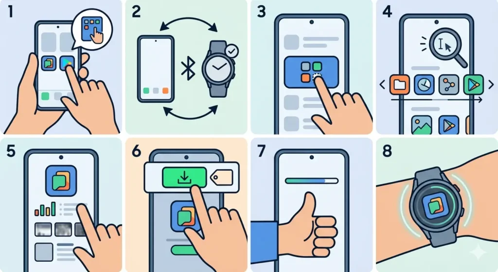 How to Install Apps on a Samsung Galaxy Watch-Method 1_ Install Through Galaxy Wearable App