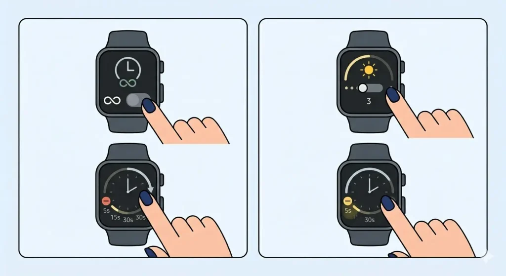 How to Maximize Battery Life on a Wear OS Watch-Method 1_ Adjust Display Settings