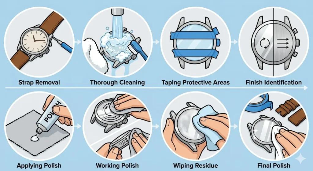 How to Polish Scratches Out of a Watch Case at Home-What You Will Need