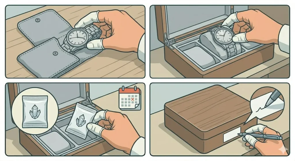 How to Prepare Your Watch for Long-Term Storage: Step-by-Step Guide