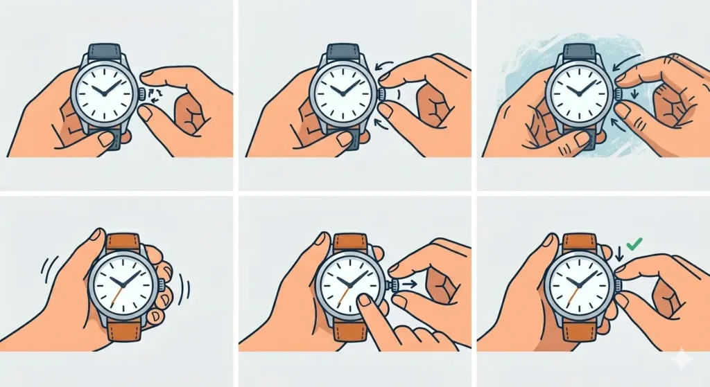 How to Properly Wind a Manual-Wind Watch-Winding a Watch That Has Stopped