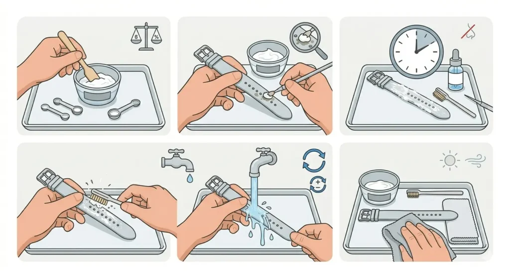 How to Safely Clean a Rubber or Silicone Watch Strap-How to Remove Stubborn Stains and Odors