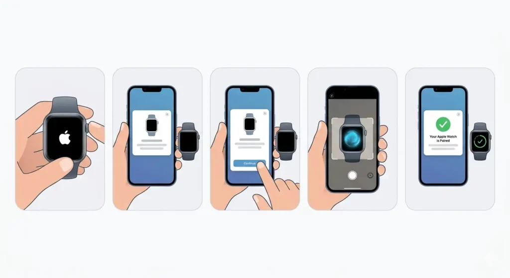 How to Set Up Your New Apple Watch-Turn On and Pair the Apple Watch