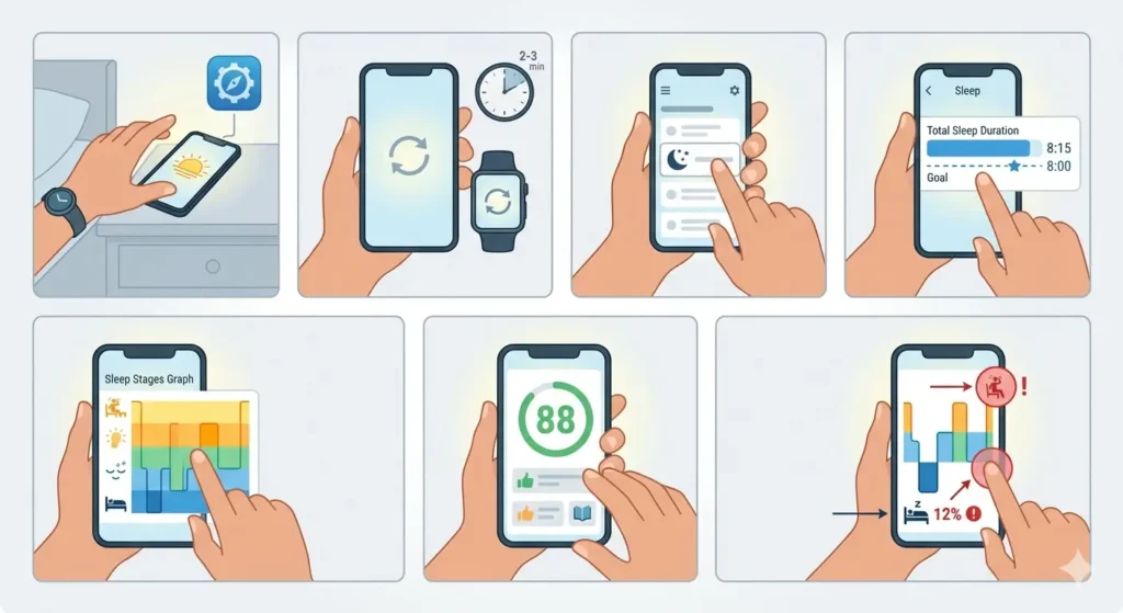 How to Set Up and Use Sleep Tracking on Your Smartwatch-Reviewing and Interpreting Sleep Data