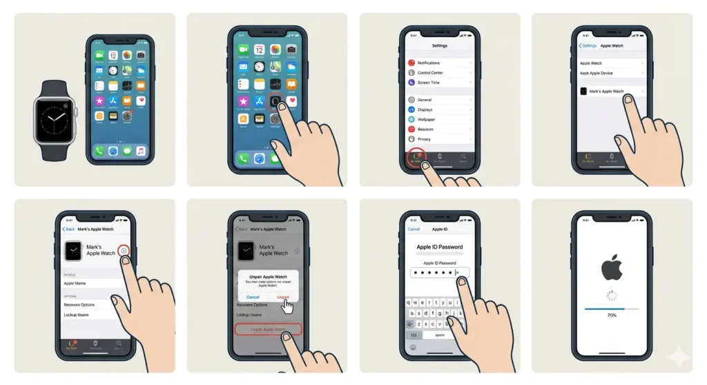 How to Unpair a Smartwatch Safely