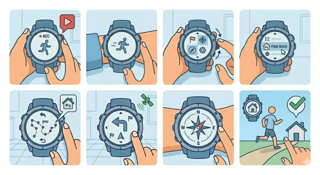 How to Use Back-to-Start Navigation on a Garmin_Suunto-Method 2_ Suunto Spartan and Ambit Series