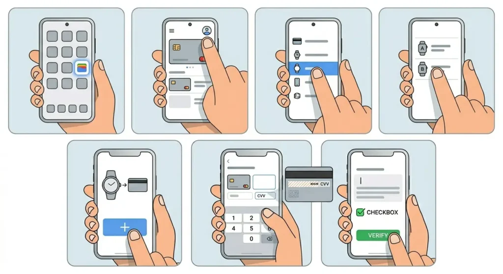 How to Use Google Wallet _ Apple Pay on Your Watch-Method 1_ Setup via Phone App