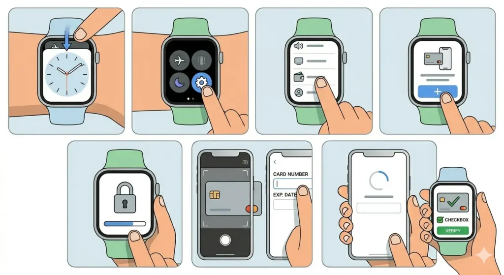 How to Use Google Wallet _ Apple Pay on Your Watch-Method 2_ Setup Directly on Watch