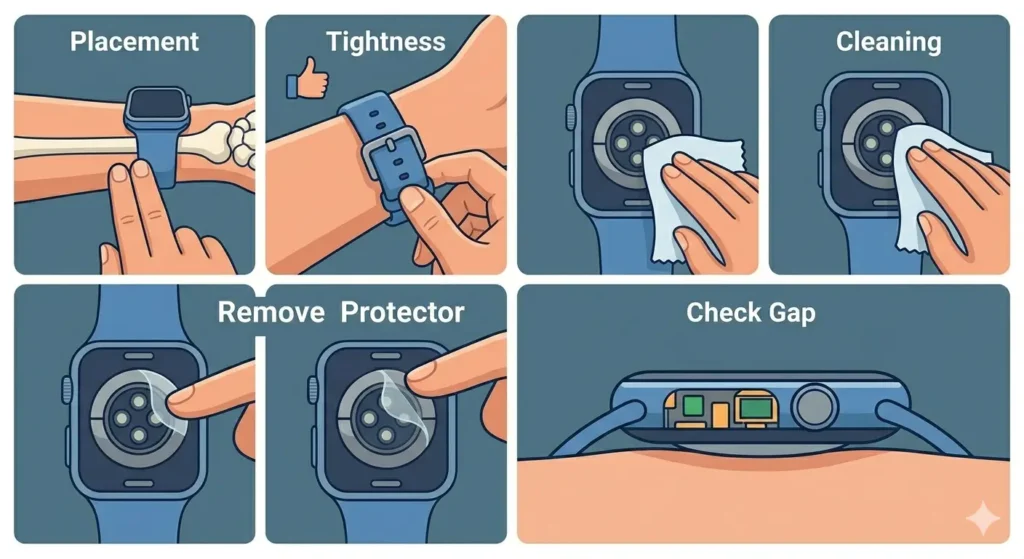 Method 4_ Optimize Heart Rate Sensor Accuracy