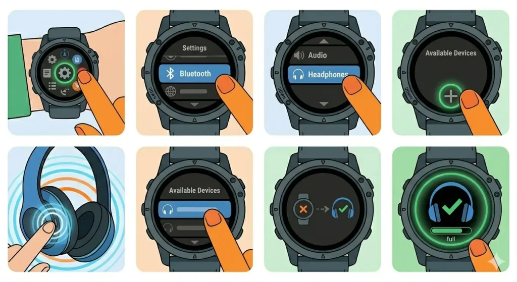 Method 5_ Connect Bluetooth Headphones to Fitbit Smartwatches