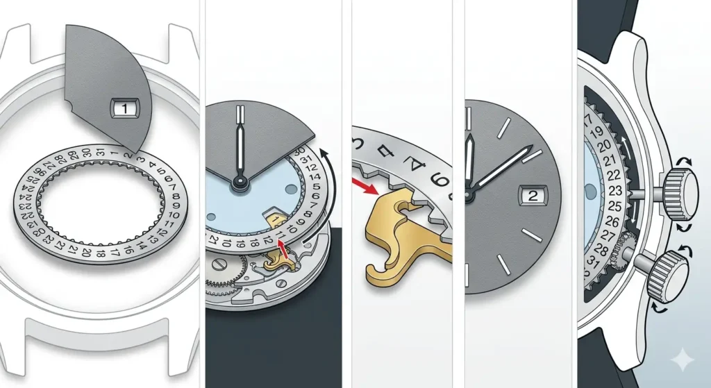 The Ultimate Guide to Watch Complications_ What They Are & How They Work-Date Display Complication