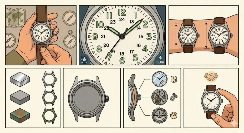 A Guide to Field Watches_ What to Look For (1)