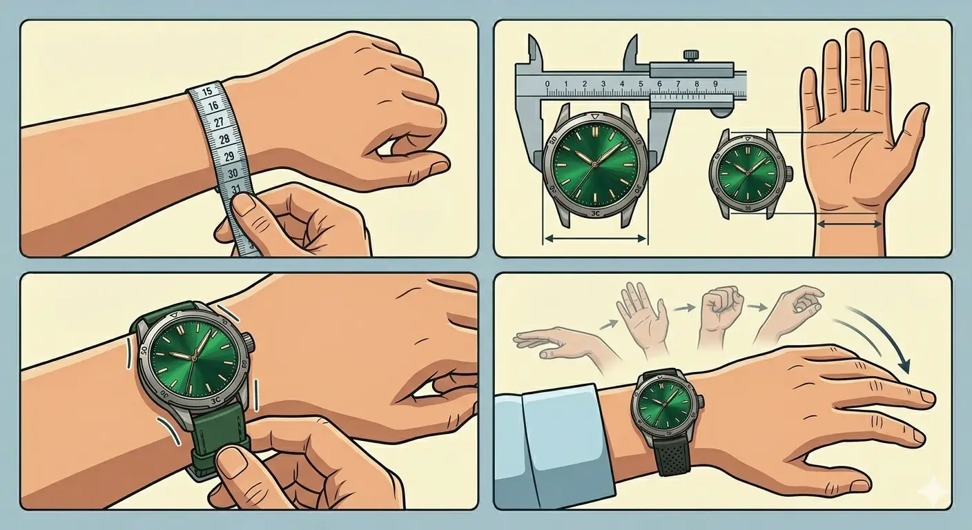 A Guide to Watch Etiquette_ When to Wear What-Achieving Proper Fit