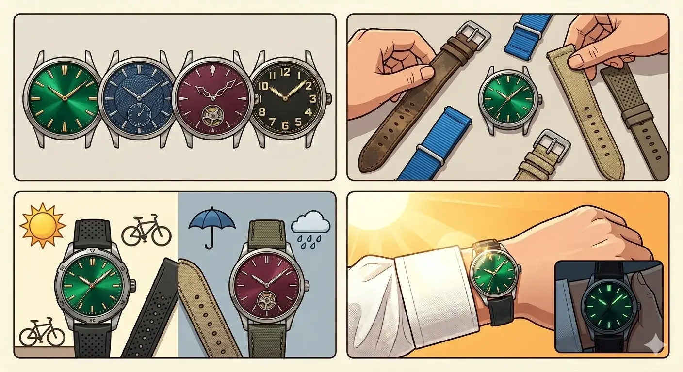 A Guide to Watch Etiquette_ When to Wear What-Casual and Weekend Wear