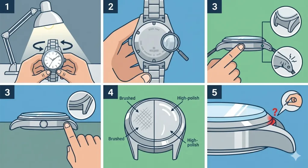 How to Inspect a Watch Before Buying (New or Used)-Examining the Watch Case and External Condition