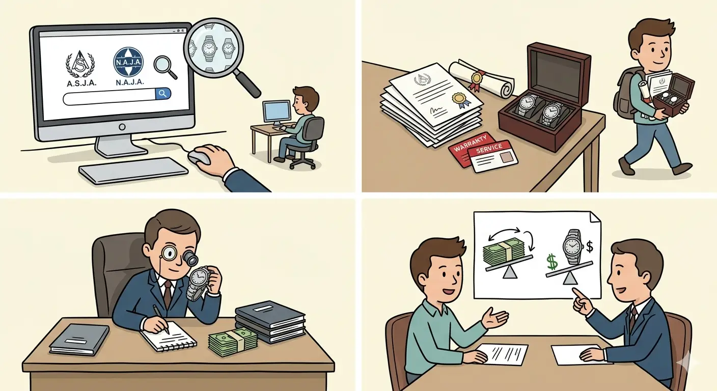How to Insure Your Watch Collection-Step 1_ Get a Professional Appraisal