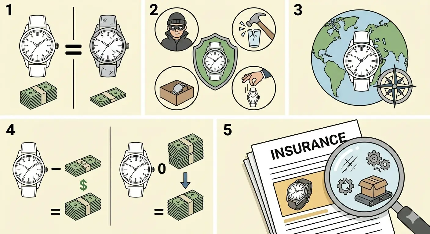 How to Insure Your Watch Collection-Step 4: Compare Policy Terms and Coverage Details
