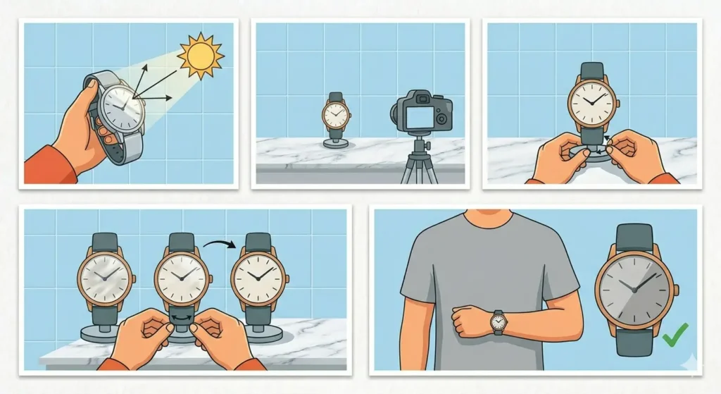 How to Photograph Your Watch for Instagram-Avoiding Reflections