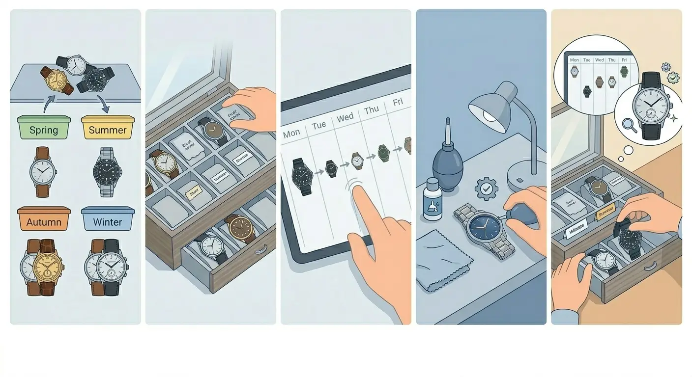 How to Rotate Your Watch Collection-Method 3_ The Seasonal Rotation Strategy