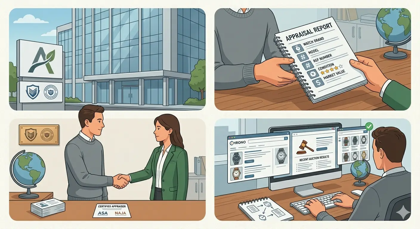 How to Sell Your Luxury Watch for the Best Price-Step 2_ Get a Professional Appraisal