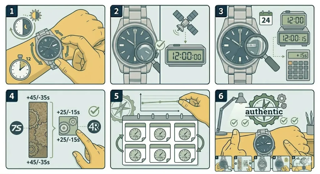 How to Tell if a Seiko 5 is Authentic-Method 9_ Test the Timing Accuracy
