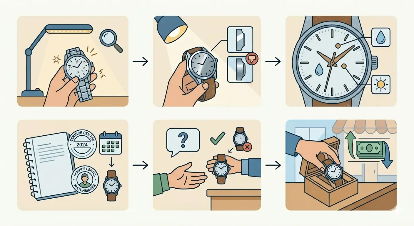 How to Trade a Watch with a Dealer-Step 3_ Assess the Watch’s Condition Honestly