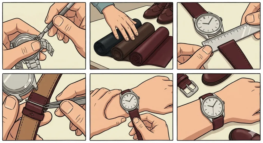 How to Wear a Dive Watch with Formal-Leather Strap Integration