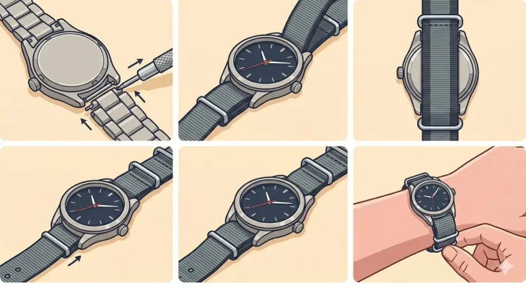 How to Wear a Large Watch on a Small Wrist-Select the Appropriate Band Style