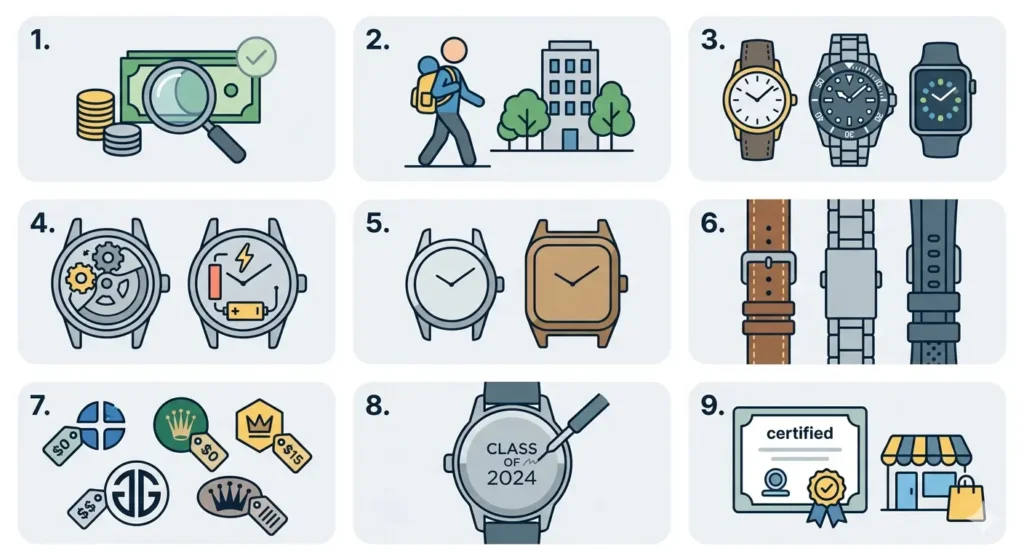 Step-by-Step Guide to Choosing a Graduation Gift Watch